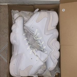 Adidas ice white grey high top 2019